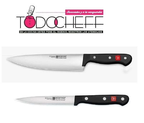 Wüsthof set x 2 Cuchillos Gourmet